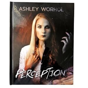 Perception New Hardback Book Ashley Worhol Interactive Hybrid Poetry Photography